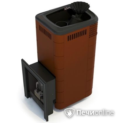 Газовая печь для бани TMF Таймыр XXL 2017 Carbon закрытая каменка терракота в Красноуфимске